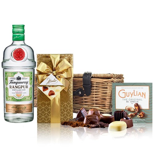 Tanqueray Rangpur Gin 70cl And Chocolates Hamper